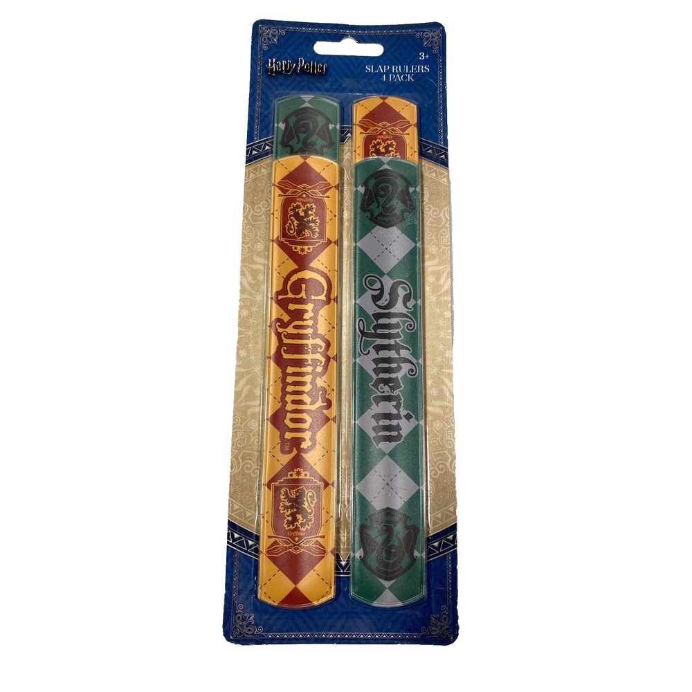 4 count each HARRY POTTER slap rulers bracelets PARTY TIME